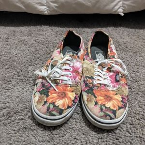 Vans Orange/Cream/Pink